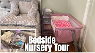 My Bedside Nursery Tour Set Up