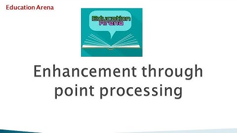 Enhancement through point processing in Hindi language