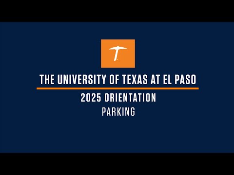 New Student Orientation - Parking Information - Yes