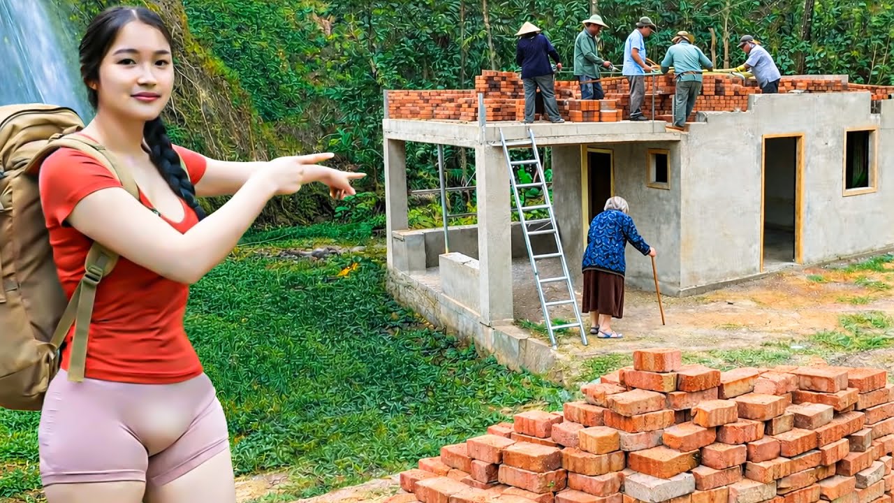 Despite Opposition – Young Woman Gave All Her Savings to Build a Home for a Lonely Old Woman