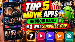 🔥 TOP 5 Movie Apps for Android 2026 📱🍿 | #1 Will Surprise You! #App #tech #movieapp screenshot 3