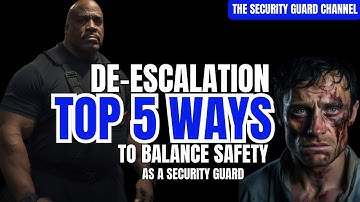 De-Escalation Tactics: Balancing Safety and Public Perception
