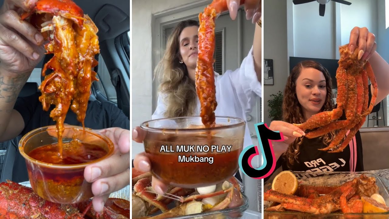 Отваривание морепродуктов Mukbang PT3 - Подборка Tik Tok.