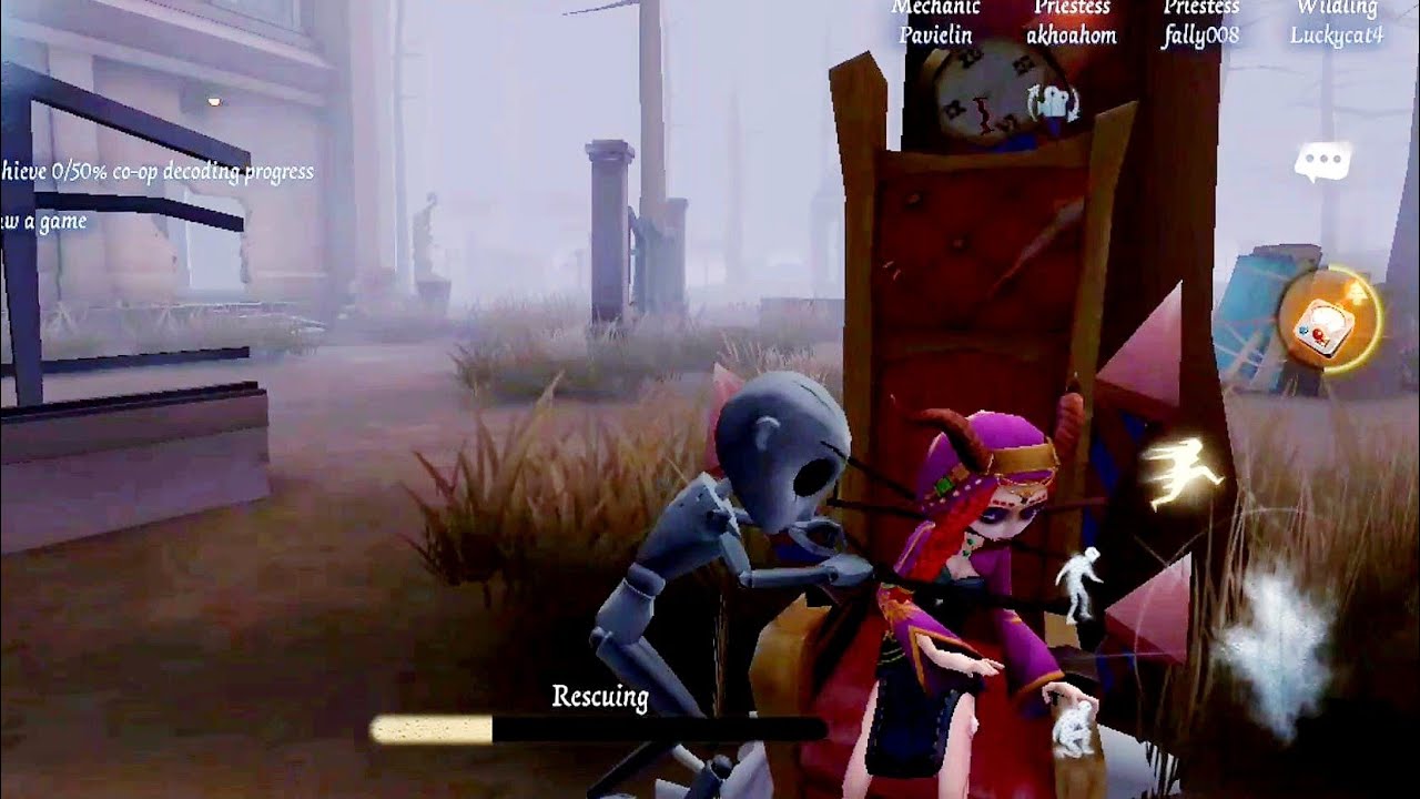 Identity V [Survivor] 4vs1 Match Mode Sacred Heart Hospital [Defeat ...