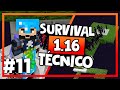 ⛏️Minecraft Técnico: Survival 1.16 | Ep.11 | La MEJOR Granja de Experiencia/Endermans [Kokebr]