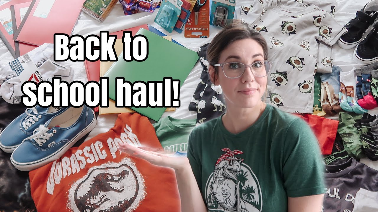 BACK TO SCHOOL HAUL 2022 | MOM OF 3 | MILITARY FAMILY