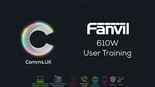 Comms UK - Fanvil 610W Wi-Fi Cordless Handset Training screenshot 5