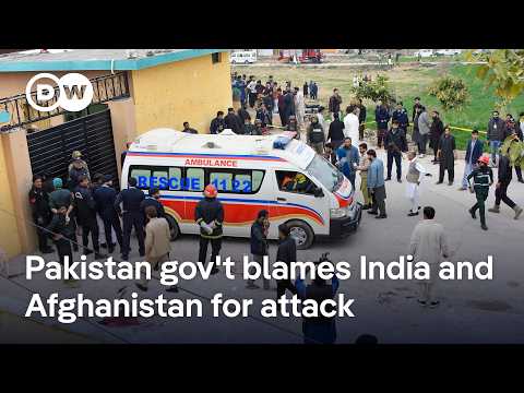 Pakistan suicide attack: No group has claimed responsibility so far | DW News

A suicide bomber has killed at least 30 worshippers at a mosque in the Pakistani capital Islamabad. More than a hundred others were injured in the blast during Friday prayers.

#Pakistan #suicide #attack #group #has