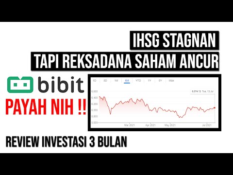 Review Investasi Reksadana Saham di Bibit 3 Bulan Rugi 7% | IHSG