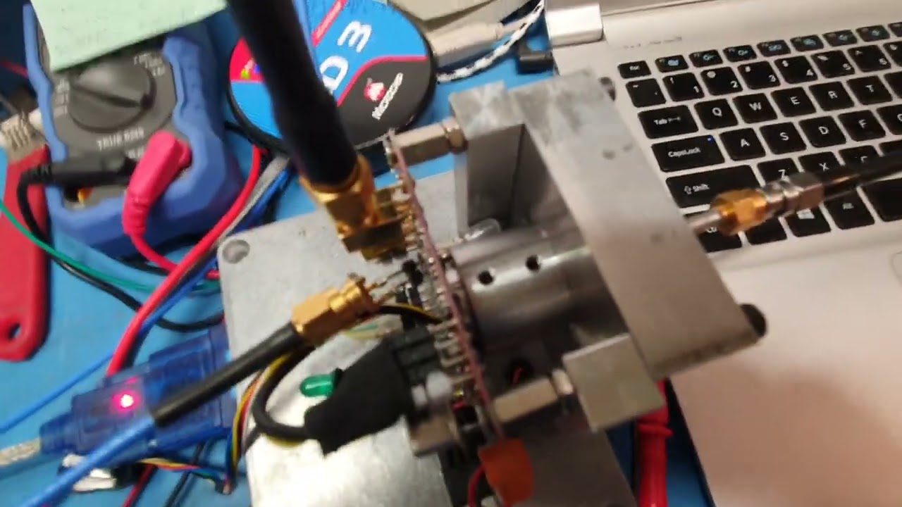 VK3CV / WQ1S 241GHz Bench demo May 2024