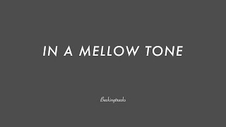 Video thumbnail of "In A Mellow Tone chord progression - Jazz Backing Track Play Along"