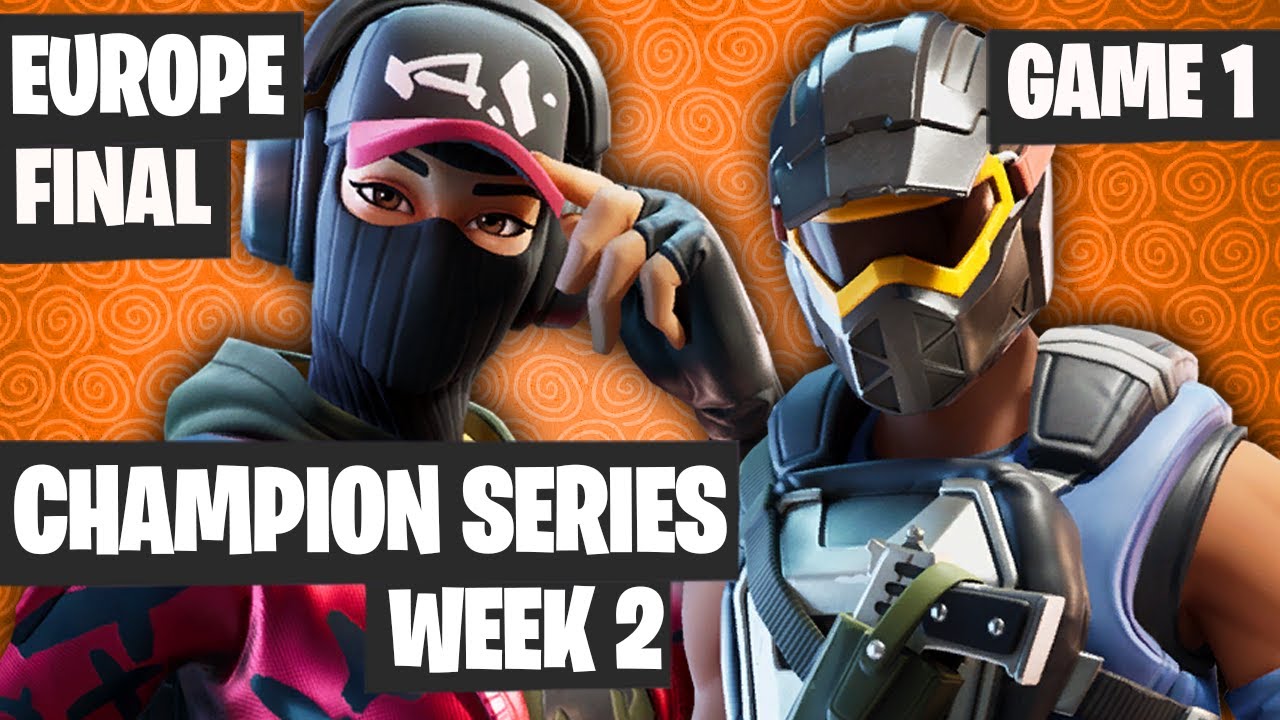Fortnite FNCS Week 2 EU Final Game 1 Highlights - YouTube