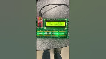 3-phase rectified sine wave shown on LCD