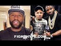 FLOYD MAYWEATHER RESPONDS TO GERVONTA DAVIS "CONTRACT UP" ANNOUNCEMENT: "NOTHING LASTS FOREVER"