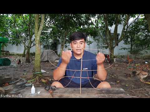 Video Cách Tự Làm Diều Sáo Mini Chi Tiết - Dán Giấy Cho Diều... - youtube