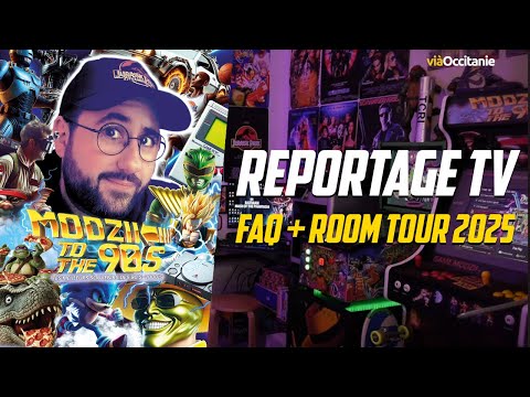 MODZII : REPORTAGE TV FAQ ET ROOM TOUR ANNEES 90-2000 ! par @viaOccitanie
