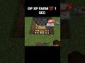 EASYEST XP FARM 😱 EVER 1.21.132 MINECRAFT Bedrock edition #shortvideo #viral #shorts #minecraftshort