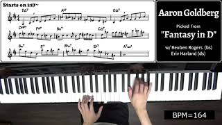 A Lick A Week! 56th Week: Aaron Goldberg's Lick on "Fantasy in D"