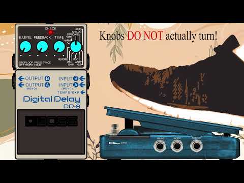 BOSS DD-8 and Hotone Soul Press II Expression Pedal: Animated Tips & Tricks