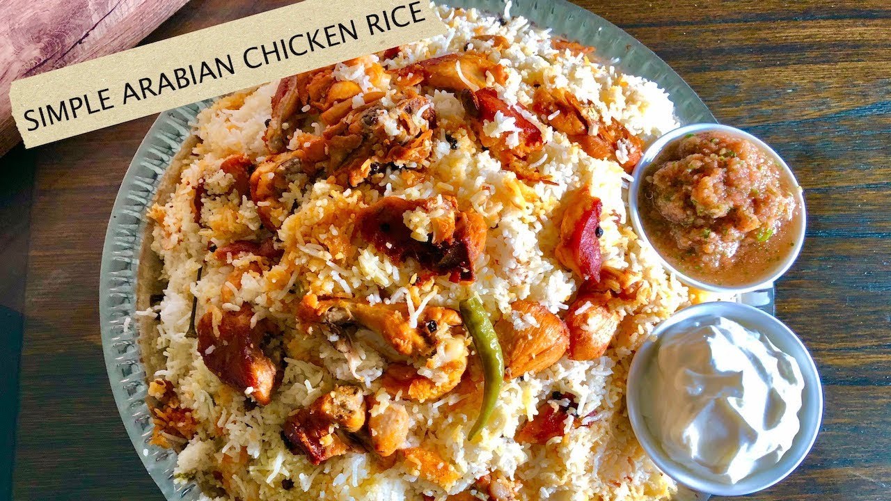 Simple Arabian Chicken Rice Mandi Youtube