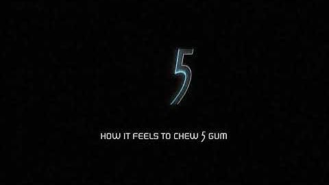 how it feels to chew 5 gum pt 2