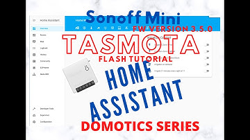 How To Flash Tasmota On A Sonoff Mini with Firmware Version 3.5.0