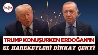 Trumpın Açıklamaları Sırasında Erdoğanın El Hareketleri Ve Tepkileri Dikkat Çekti: İşte O Anlar
