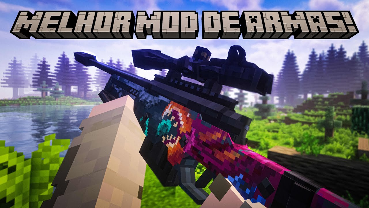 O MELHOR MOD DE ARMAS DO MINECRAFT! - YouTube