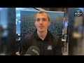 Former Green Bay Gamblers defenseman Artyom Levshunov  comments prior to the 2024 NHL Draft.