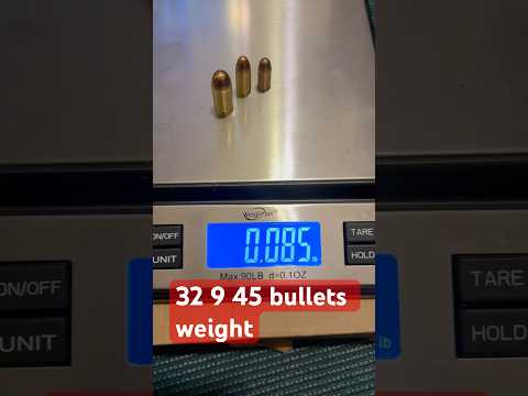 How Much Bullets Weight Mermi Terazi Olcme น ำหน กกระส น Peso De Las Balas вес пули 9 Mm 32 45 