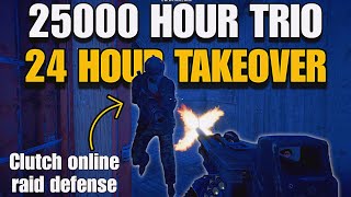 How a 25000 Hour Trio TAKEOVER a Server - Rust Console