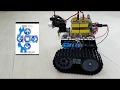 Обзор Keyestudio mini tank robot на Arduino