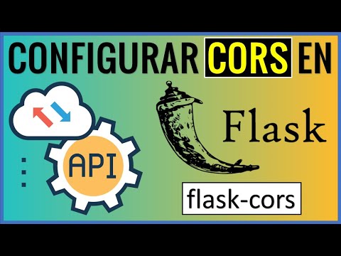 Habilitar CORS en REST API con Flask | flask-cors | Cross Origin Resource Sharing ?‍?