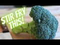 Stir Fry Broccoli Recipe - How to Stir fry Broccoli with Mushroom and Garlic