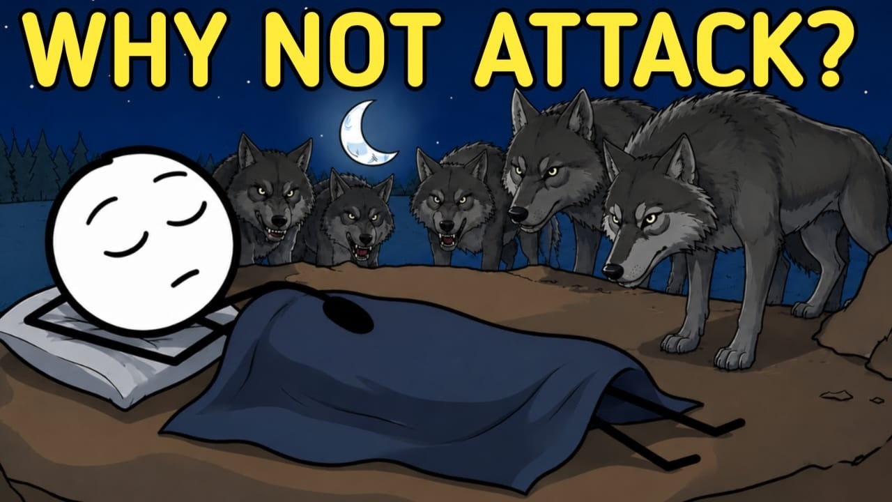 Why Don't Predators Attack Sleeping Humans?
