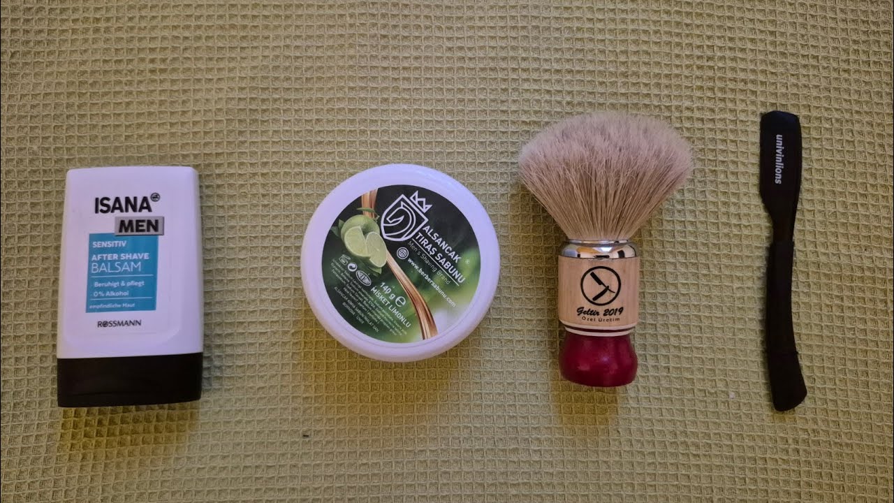 Univinlions Jiletli Ustura, Jaguar Geltir 2019 Domuz Kılı Fırça, Alsancak Misket Limonlu Sabun