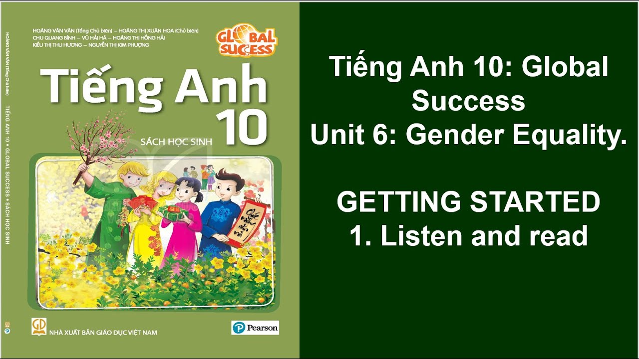 Bài nghe tiếng Anh 10 Global Success Unit 6 Gender Equality Getting ...