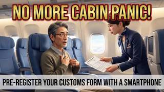 No More Cabin Panic! Pre-Register Your Customs Declaration with Visit Japan Web