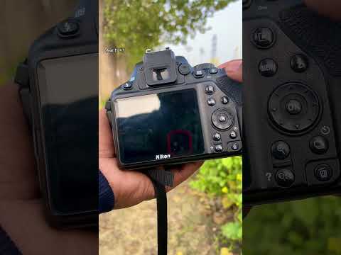 Video: A ka Nikon d3500 fole për mikrofon të jashtëm?