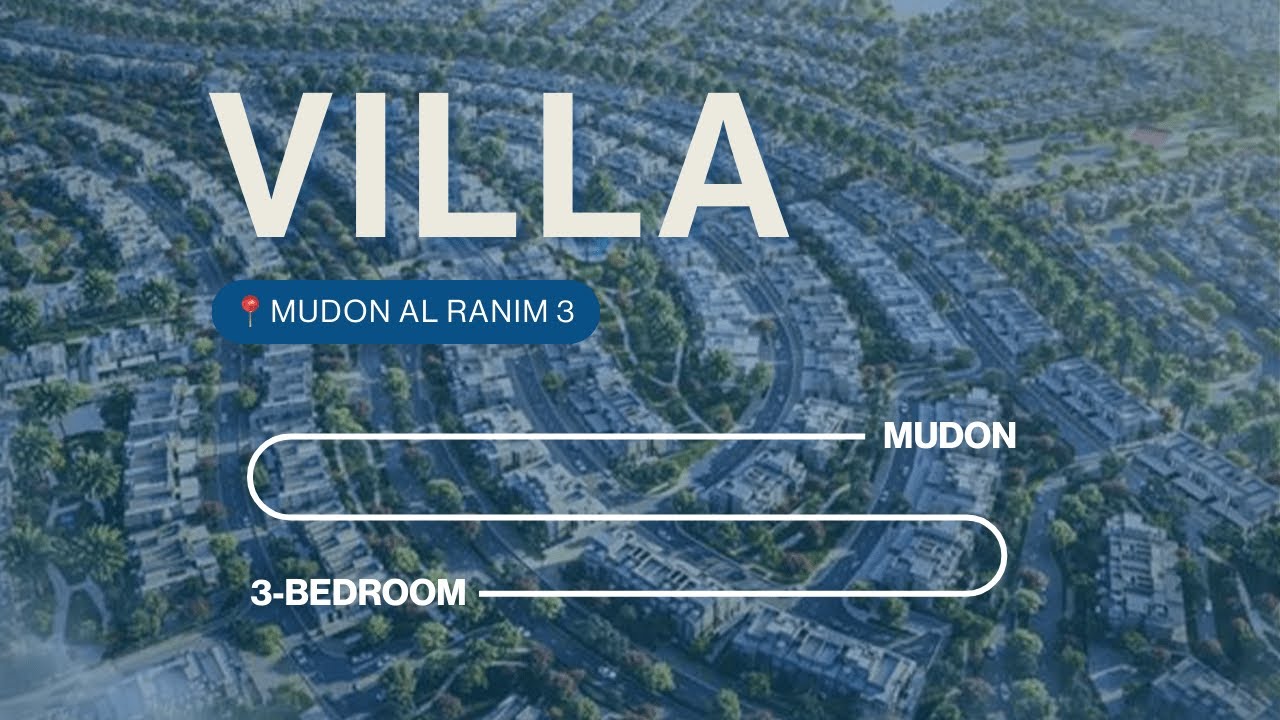 Вилла с 3 спальнями в районе Мудон Аль Раним 3, Мудон.