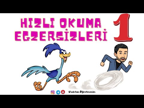 HIZLI OKUM EGZERSİZLERİ