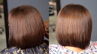 Trim trim bob haircut เล็มผม ทรงบ็อบ