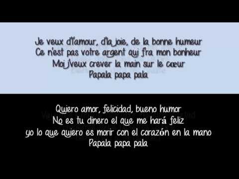 Zaz -  Je Veux CON LETRA (Español-Frances)