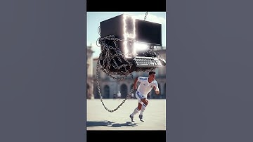 Messi, Neymar & Mbappé’s phone vs Ronaldo’s phone #ronaldo #messi #aifunnyshorts #ronaldoai #goat