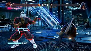 Tekken 7: SuperSlow |  Jin vs Akuma
