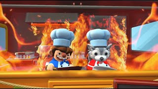 HIGH QUALITY FOOD! Overcooked! 2 Level 1-5 | Ps4 Co-op Gameplay
