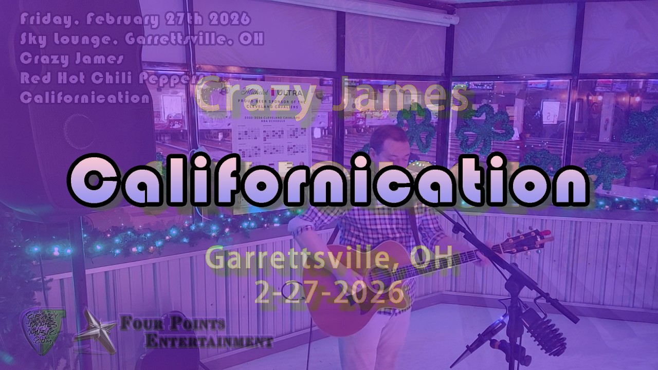 Crazy James - Red Hot Chili Peppers - Californication @ Skylounge (2026-02-27)