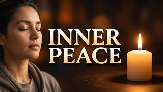 LIVE  Burning Candle Light With Soft Background Music For Meditation. screenshot 2