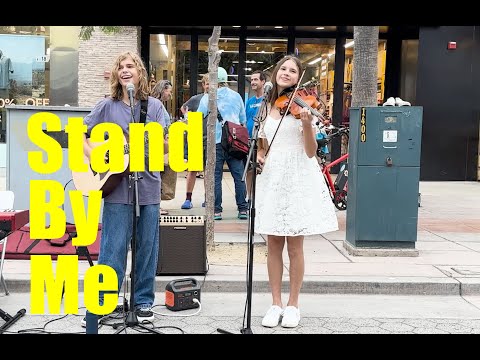 What A Street Performance! | Stand By Me Ben E. King | Oscar Stembridge x Karolina Protsenko