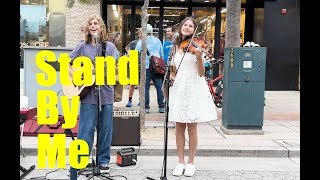 WHAT A STREET PERFORMANCE! | Stand By Me Ben E. King | Oscar Stembridge \& Karolina Protsenko